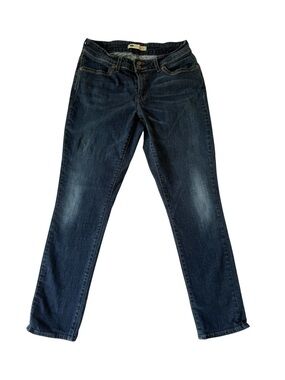 Levi's 529 Dark Blue Women's Mid-Rise Skinny Jeans